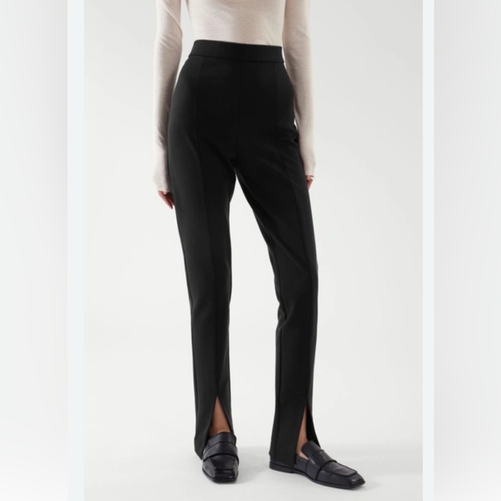 COS Straight-leg Split-cuff trousers